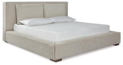 Cama Queen Tapizada Dolante Ashley Furniture Homestore