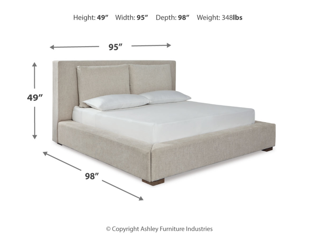 Langford upholstered deals bed