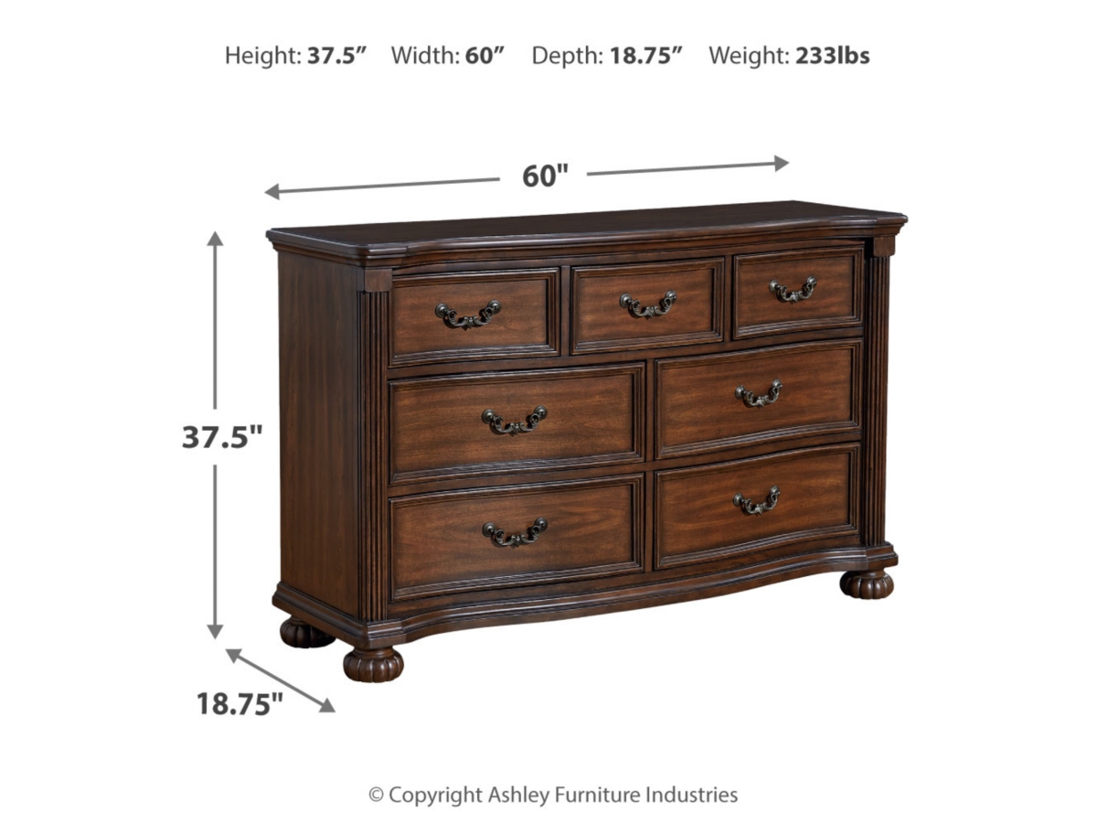Lavinton Dresser - Brown