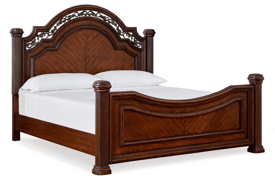 Cama King, cómoda, espejo y 2 mesitas de noche Lavinton - image 4