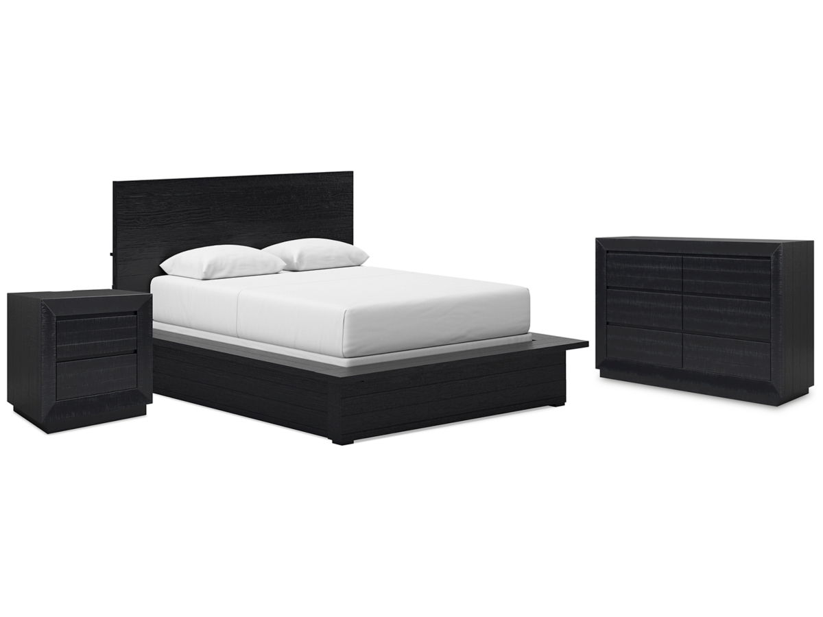 Londer Queen Panel Bed with Dresser and Nightstand | Ashley
