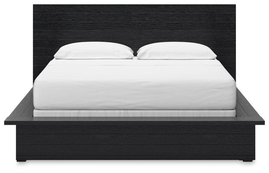 Cama Londer California King con paneles, cómoda y espejo - image 11