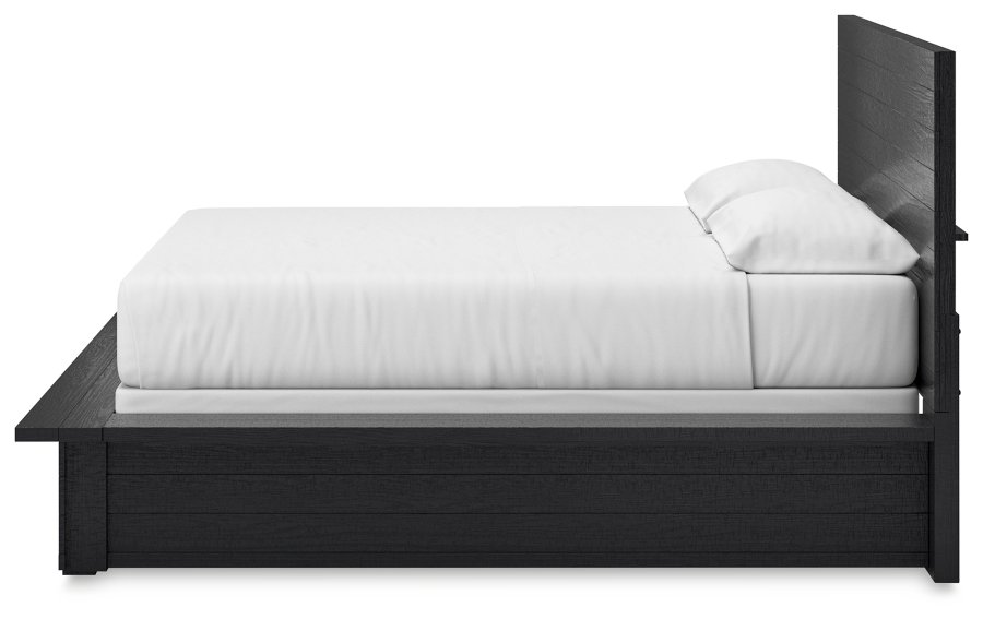 Cama Londer California King con paneles, cómoda y espejo - image 13