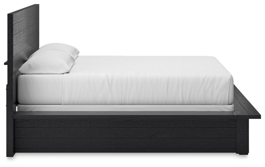 Cama Londer California King con paneles, cómoda y espejo - image 15