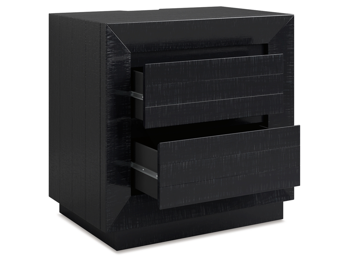 Londer Nightstand - Black Londer Nightstand - Black