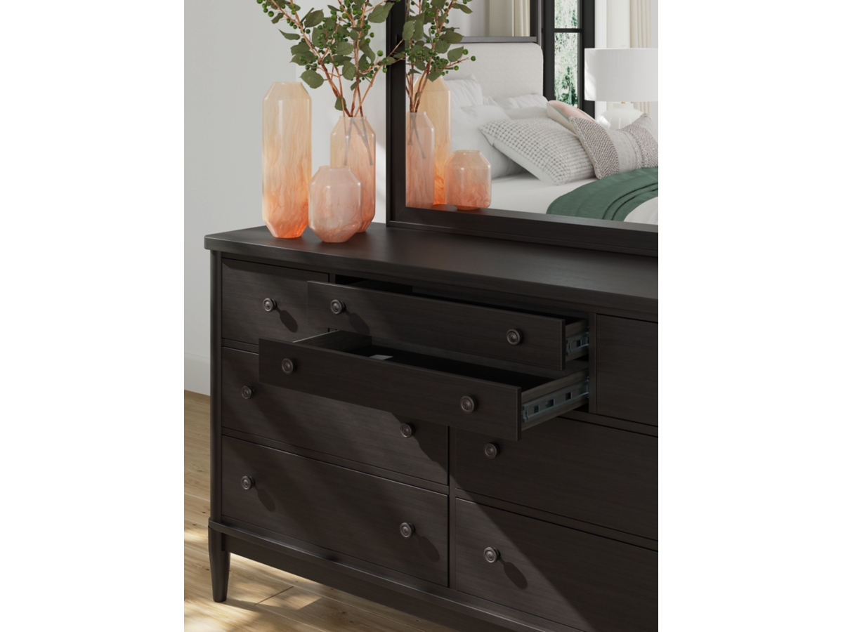 Portdown 8 Drawer Dresser and Mirror | Ashley
