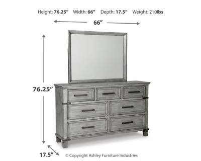 Russelyn Gray Platform Storage Bedroom Set from Ashley