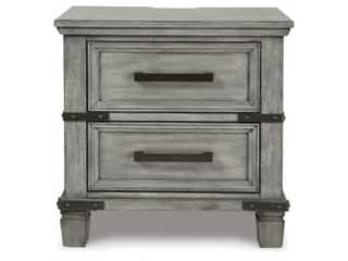 Russelyn 26" 2 Drawer Charging Nightstand