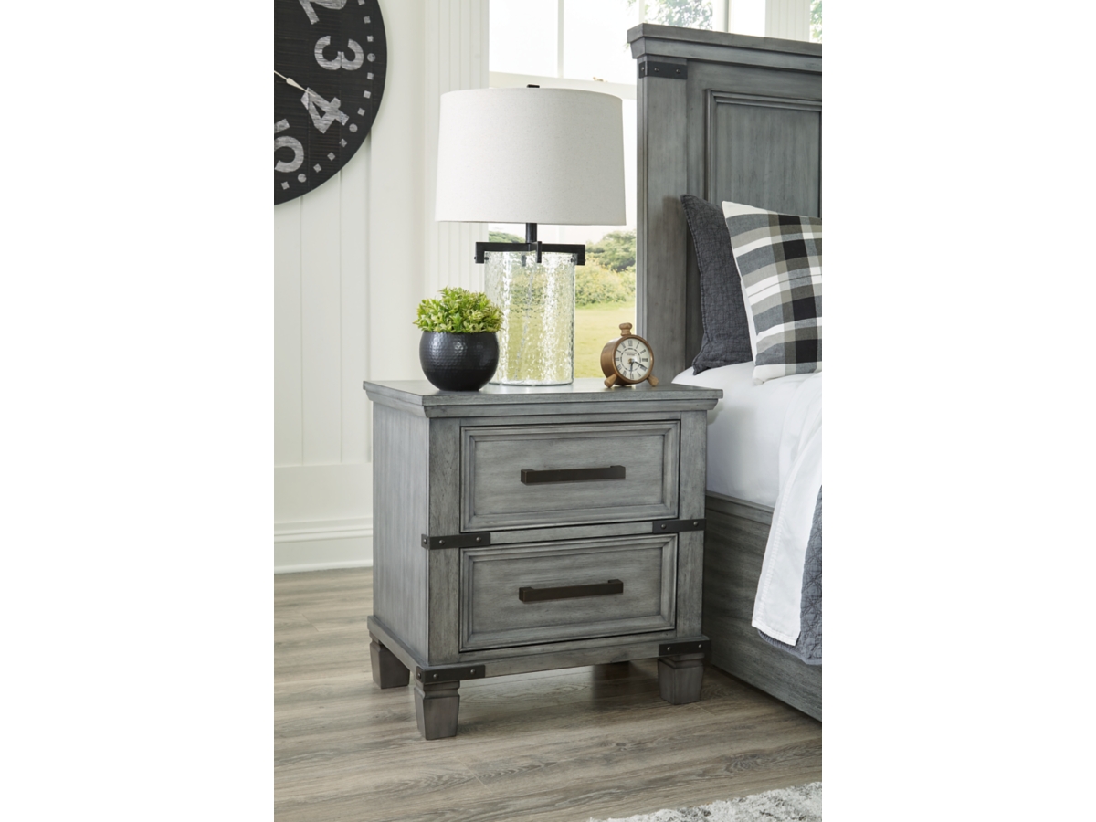 Russelyn Nightstand - Gray Russelyn Nightstand - Gray