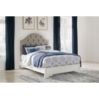 Picture of BROLLYN QUEEN UPHOLSTERED PANEL BED