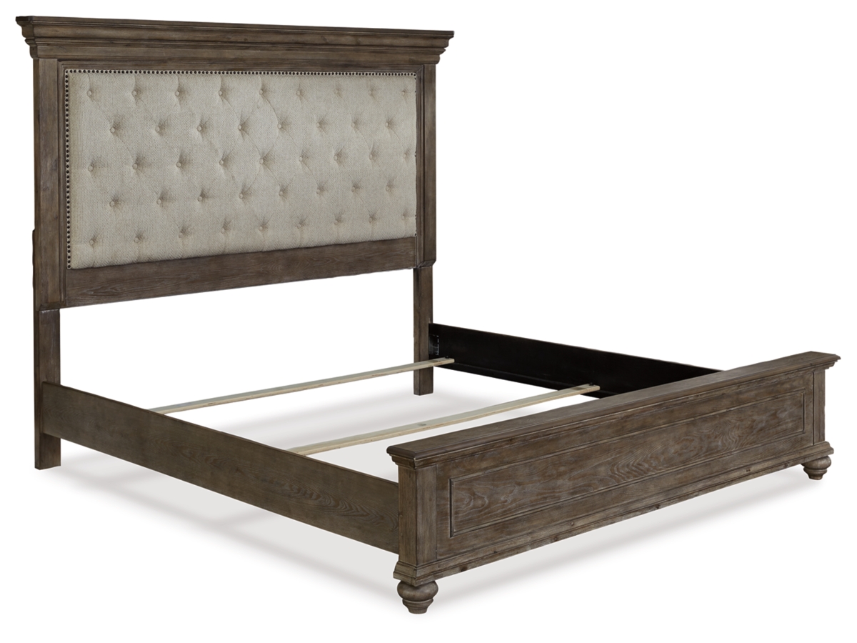 Ralene queen deals upholstered panel bed