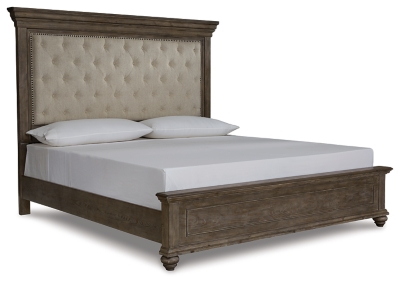 Johnelle King Upholstered Panel Bed with Storage