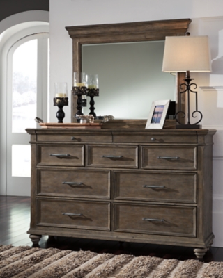 Wood dresser store ashley furniture