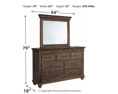 Johnelle Dresser and Mirror, , large