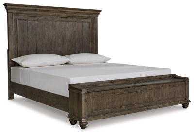 Ashley furniture king bed deals with storage