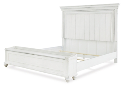 Kanwyn Queen Panel Bed with Storage Bench