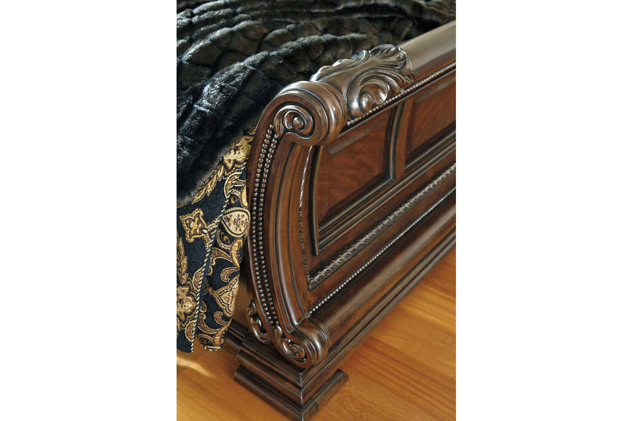 Valraven Queen Sleigh Bed Ashley, Ashley Valraven King Bed