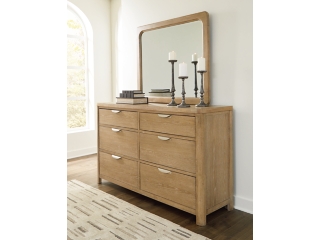 Rencott 6 Drawer Dresser and Mirror