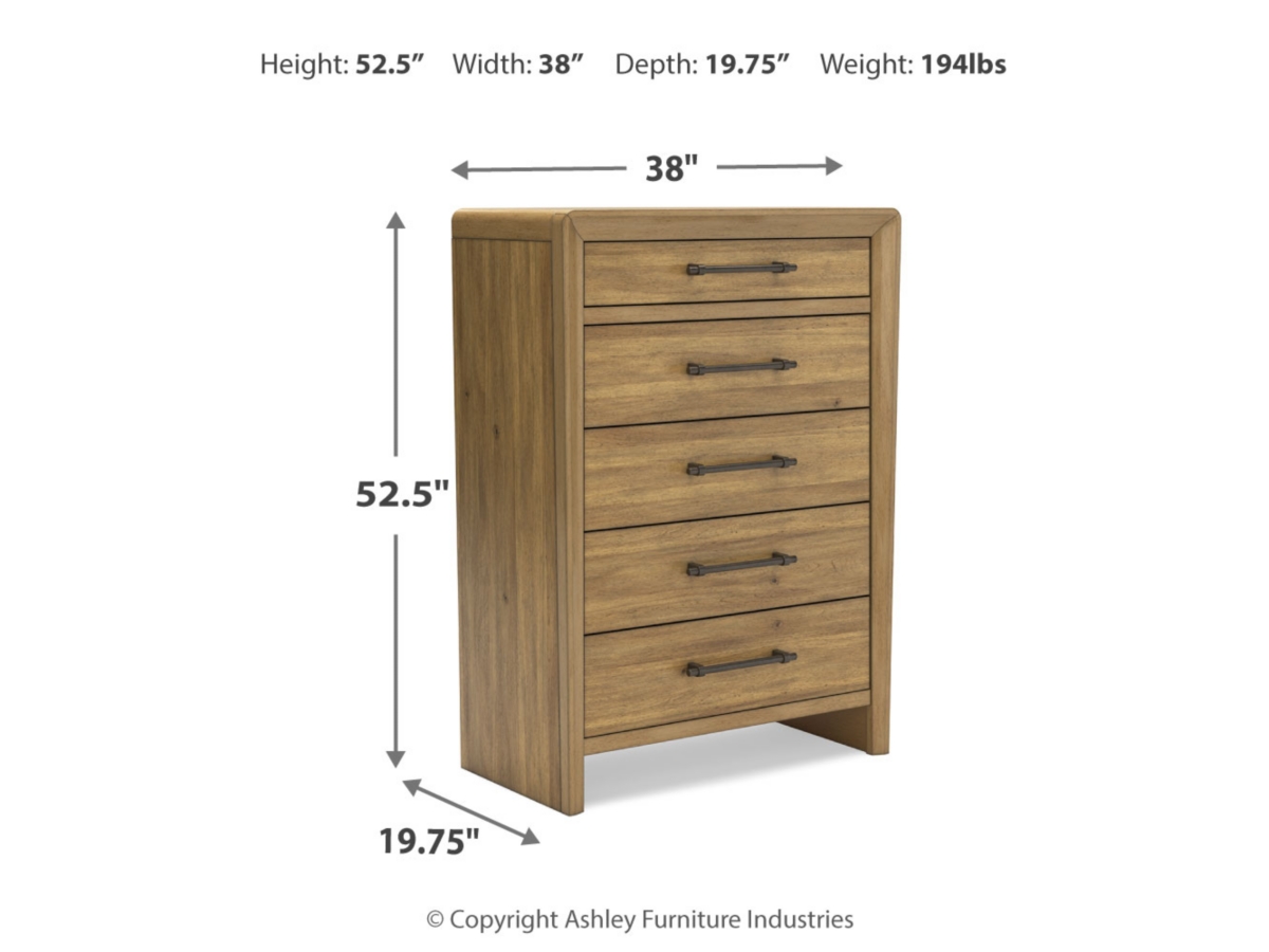 Ashley trinell 5 drawer chest discount