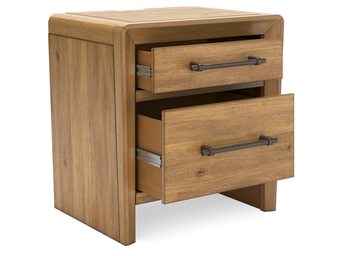Takston King Panel Bed with Dresser and Nightstand | Ashley