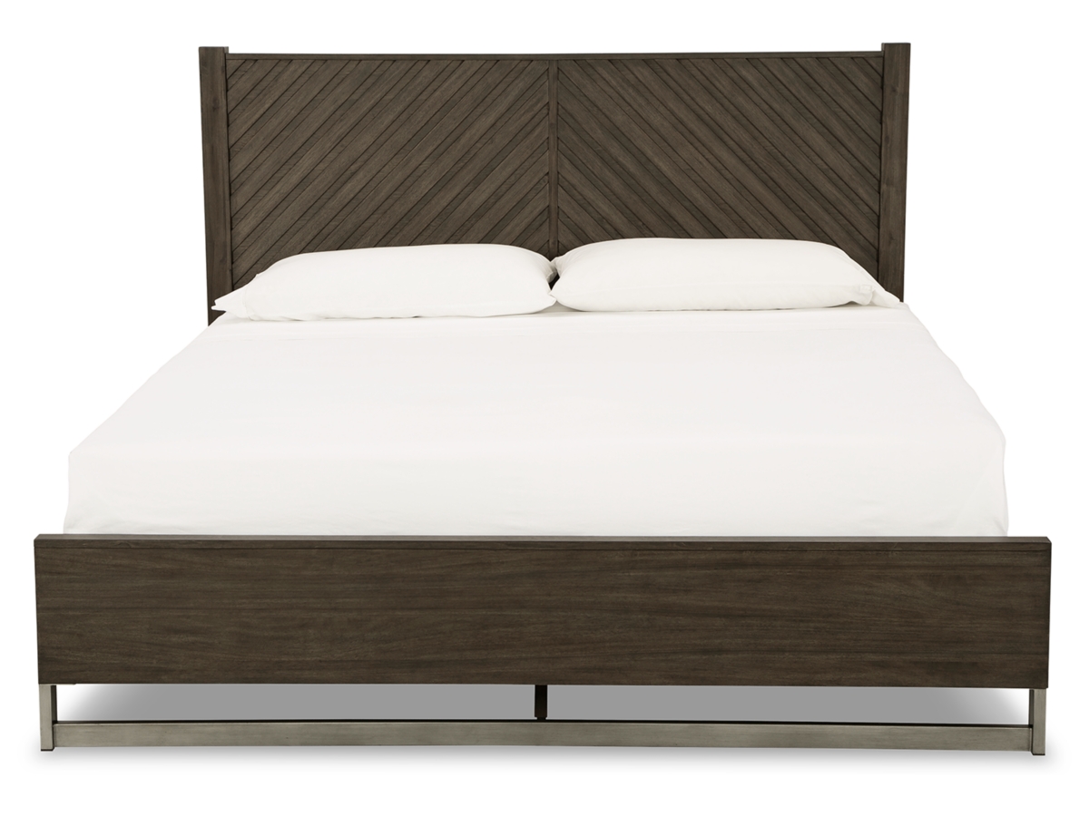 Arkenton King Panel Bed - Grayish Brown Arkenton King Panel Bed - Grayish Brown