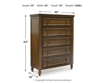 Sturlayne Chest of Drawers Dimensions
