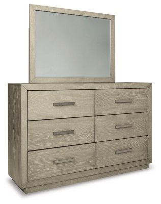 Fawnburg Dresser and Mirror, , large
