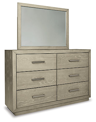 Fawnburg Dresser and Mirror, , large