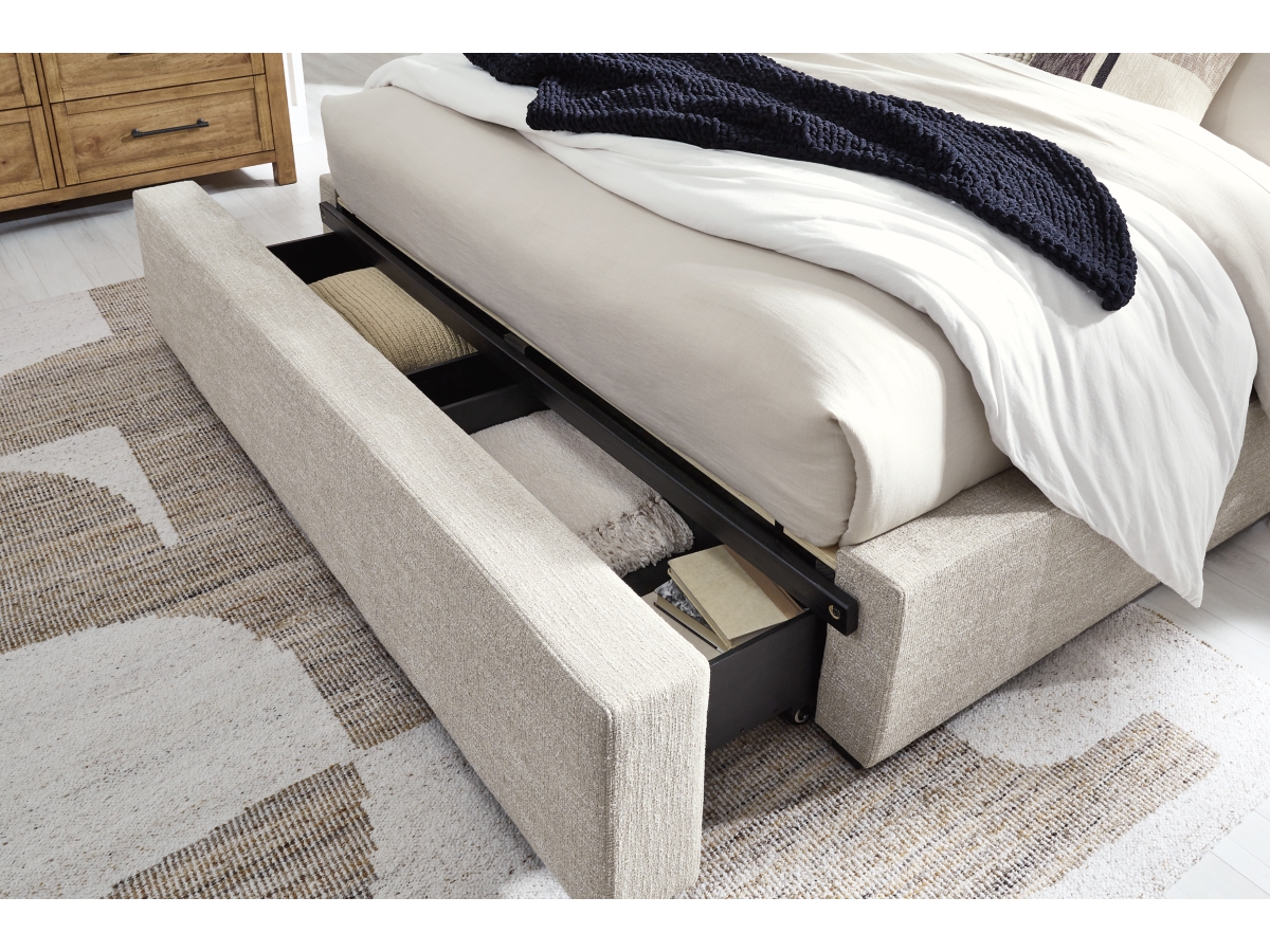 Kristiland Queen Upholstered Storage Bed