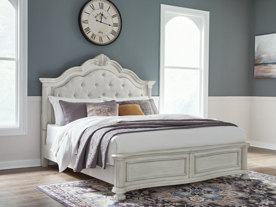 Montelaine California King Upholstered Panel Bed - image 2