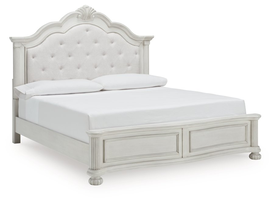 Montelaine California King Upholstered Panel Bed - image 1
