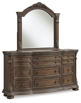 Charmond Dresser and Mirror
