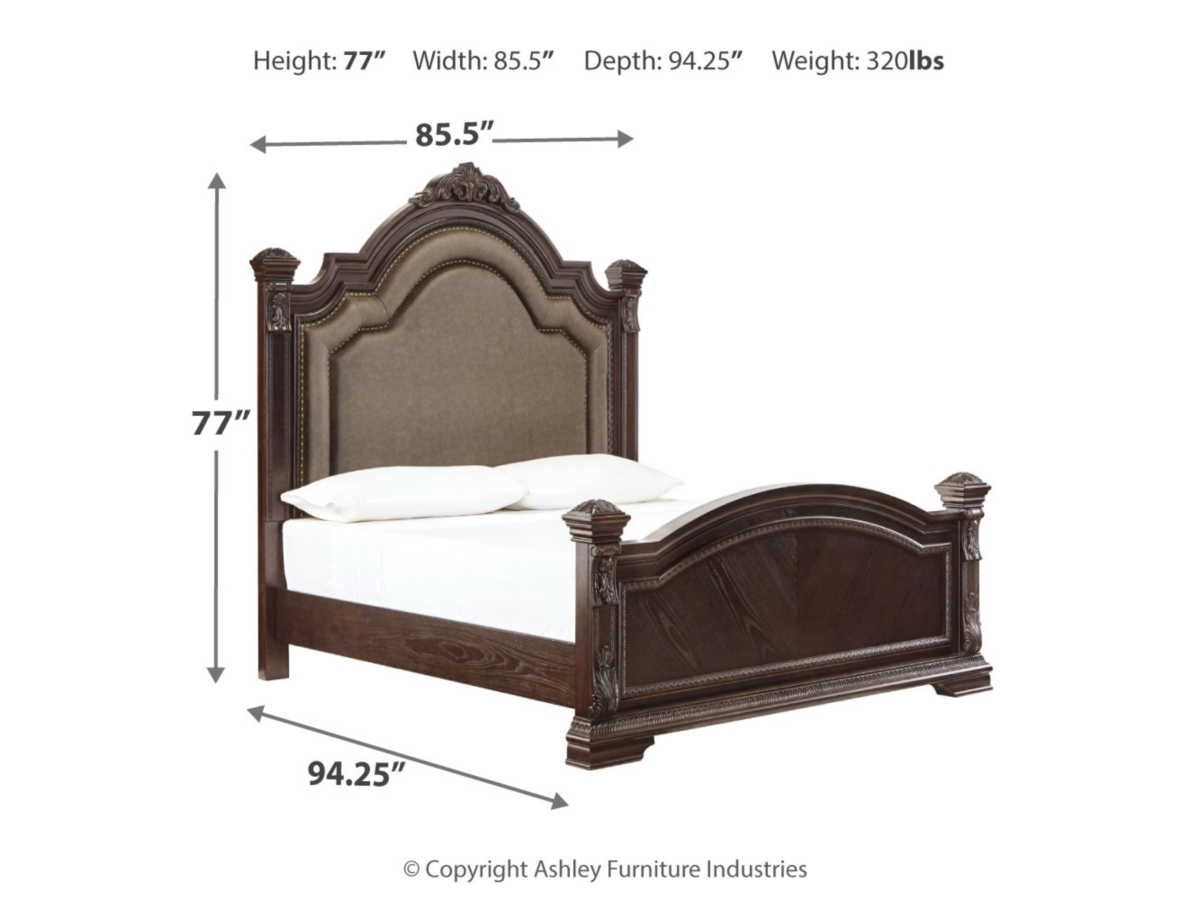 Wellsbrook king bed discount
