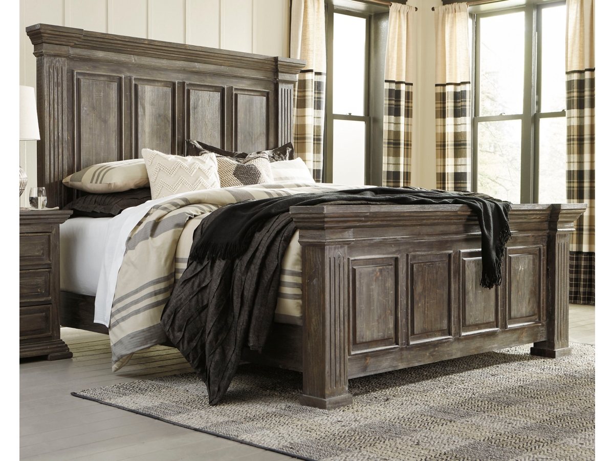Wyndahl brown panel bedroom set discount