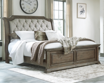 Wyndahl Queen Upholstered Panel Bed Ashley Furniture Homestore