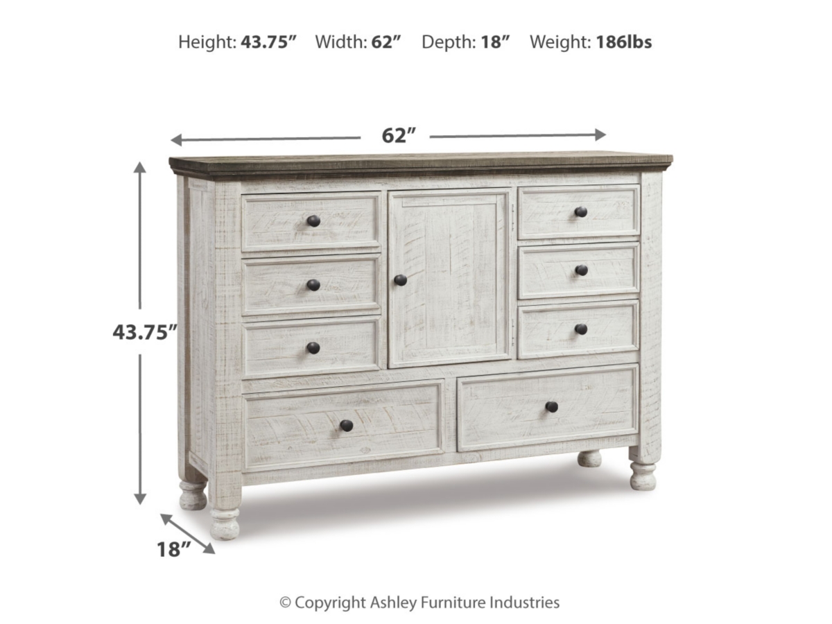 Havalance 8 Drawer Dresser with Door | Ashley