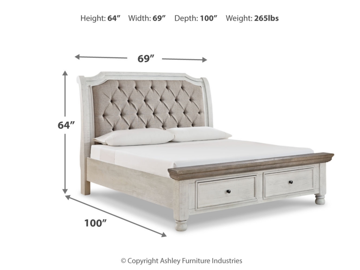Havalance Queen Sleigh Bed with Storage | Ashley