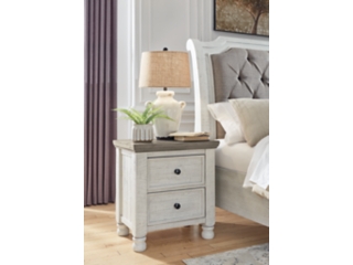 Havalance 26" 2 Drawer Charging Nightstand