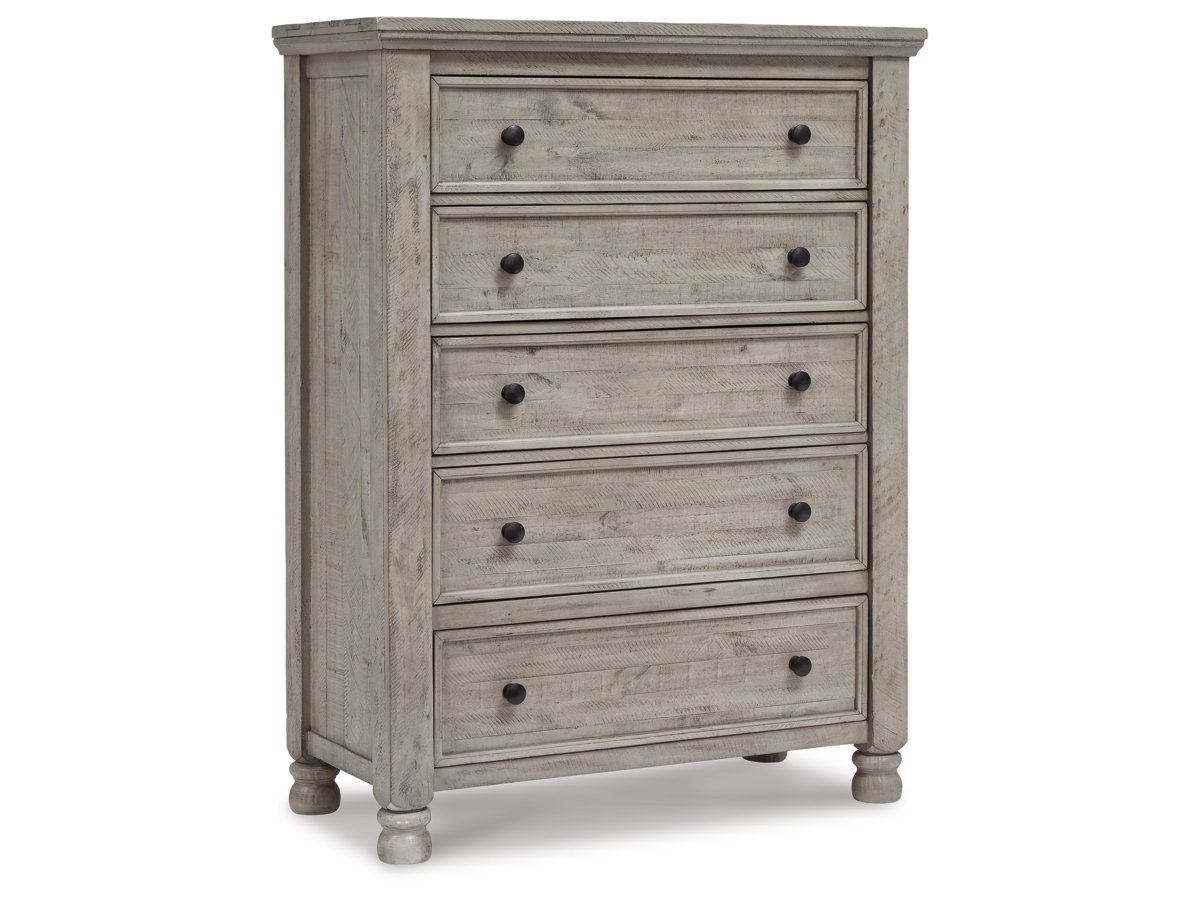 Harrastone 5 Drawer Chest of Drawers | Ashley