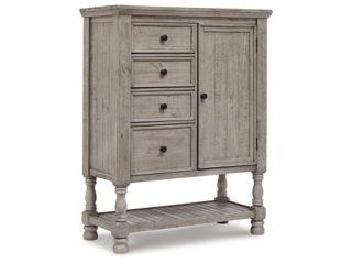 Harrastone 4 Drawer Door Chest of Drawers