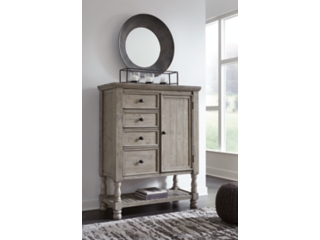Harrastone 4 Drawer Door Chest of Drawers