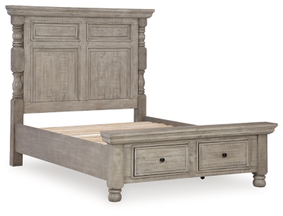 Harrastone Queen Panel Bed | Ashley