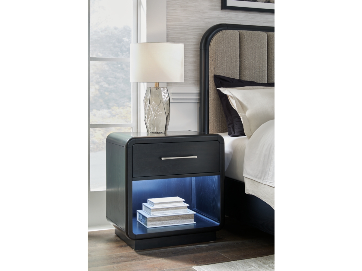 Rowanbeck Nightstand - Black Rowanbeck Nightstand - Black