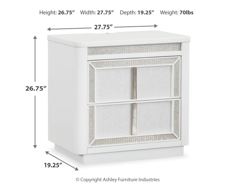 Chalanna Queen Storage Bed, Dresser and 2 Nightstands - image 15