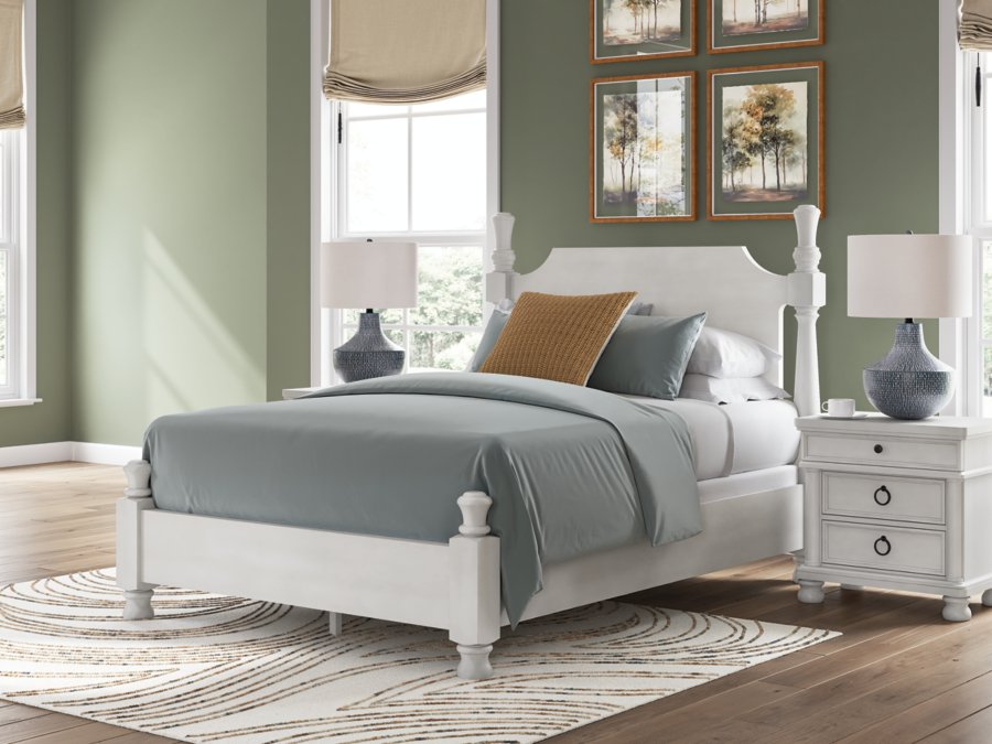 Cama Queen, Cómoda y Espejo Chadworth - image 16