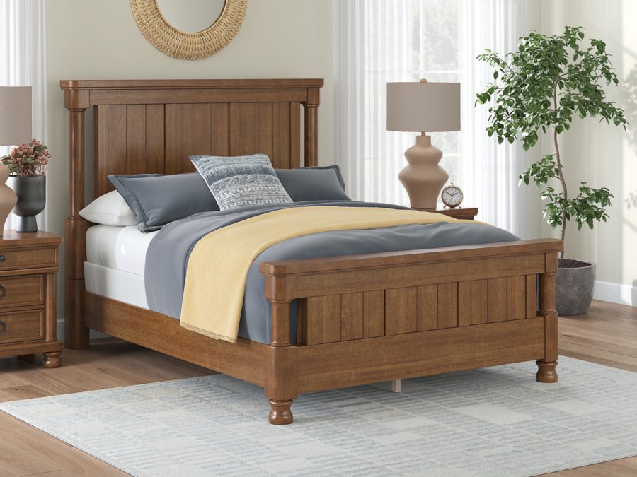Cama Queen, Cómoda y Espejo Chadworth - image 13