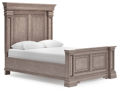 Blairhurst Queen Panel Bed, Light Grayish Brown, large