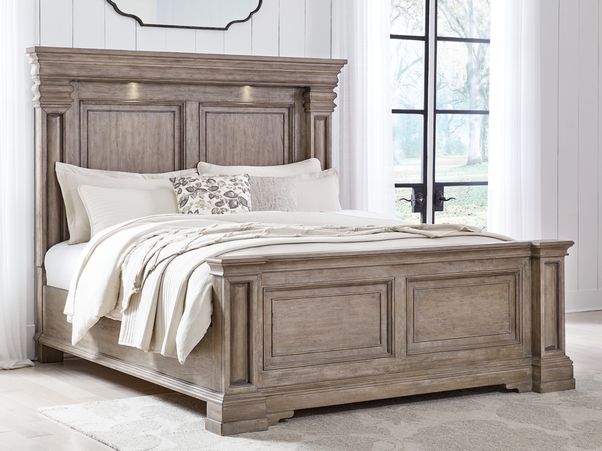 Blairhurst Queen Panel Bed - Light Grayish Brown Blairhurst Queen Panel Bed - Light Grayish Brown