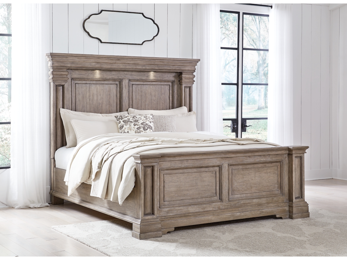 Blairhurst King Panel Bed - Light Grayish Brown Blairhurst King Panel Bed - Light Grayish Brown