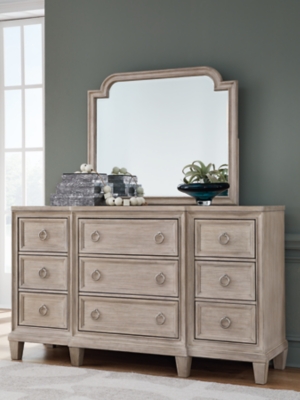 Jorlaina Dresser and Mirror, , rollover